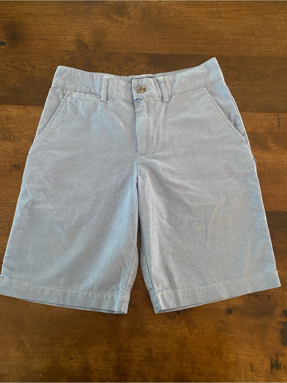 Ralph Lauren Light Blue Cotton Blend Kids Shorts